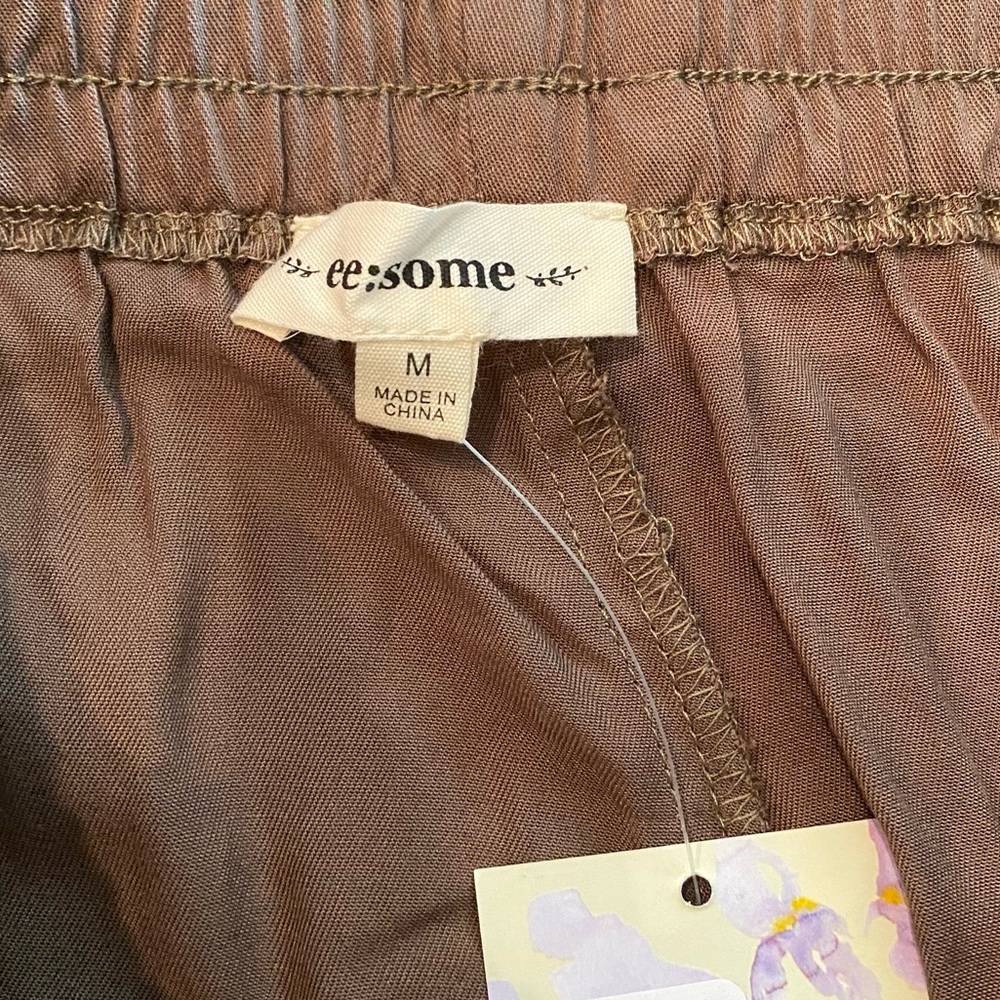 Eesome Woven Cotton Joggers NWT - Picture 5 of 6